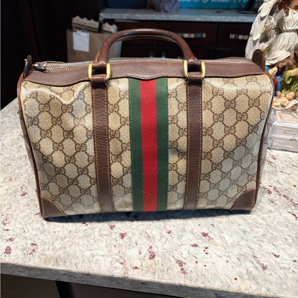 PRICE DROP!!! GUCCI GG Monogram Boston Bag (Vintage) - Picture 13 of 13